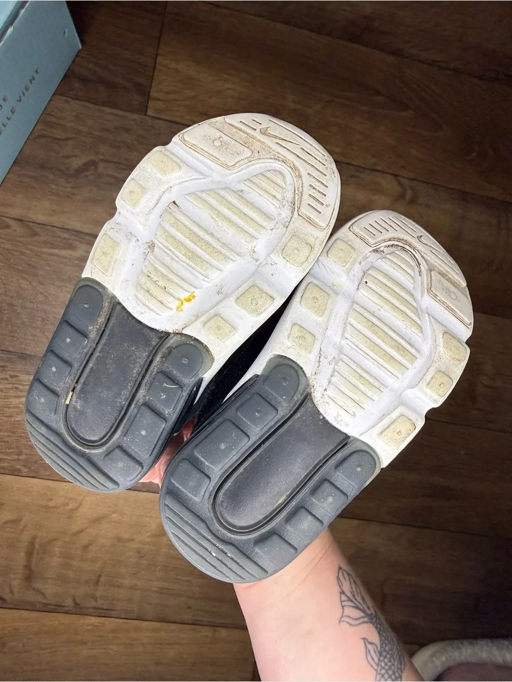 Nike black mesh